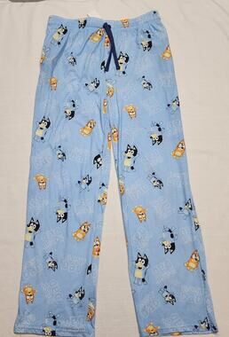 Bluey and pretzel pajamas men's XL